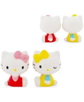Sanrio Hello Kitty and Mimmy Ceramic Salt and Pepper Shaker Set