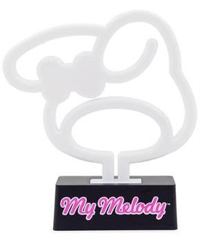 Sanrio My Melody Silhouette 6-Inch LED Neon Mood Light