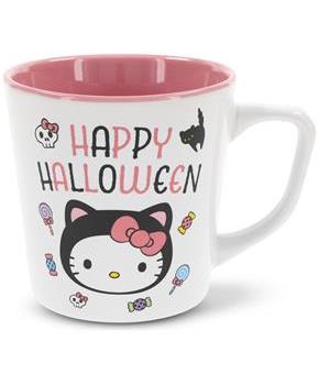 Sanrio Hello Kitty "Happy Halloween" Ceramic Latte Mug | Holds 17 Ounces