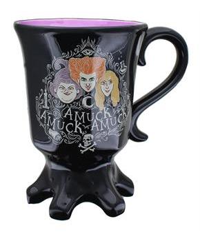 Hocus Pocus Amuck Sisters 20oz Gothic Shape Ceramic Mug
