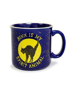 Disney Hocus Pocus "Binx Is My Spirit Animal" Ceramic Camper Mug | 20 Ounces