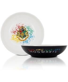 Harry Potter Hogwarts Crest 9-Inch Ceramic Coupe Dinner Bowl