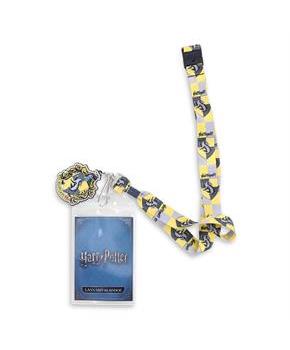 Harry Potter Lanyard With Badge Holder And Charm Hufflepuff
