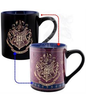 Harry Potter Hogwarts Holiday Sweater Heat-Reveal Ceramic Mug | Holds 14 Ounces