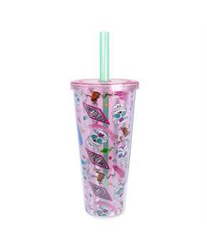 Harry Potter Honeydukes Icons Carnival Cup with Lid and Straw | Holds 24 Ounces