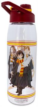 Harry Potter Hogwarts Anime Water Bottle With Screw-Top Lid | Holds 28 Ounces