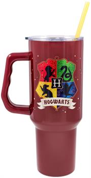 Harry Potter Hogwarts 40-Ounce Stainless Steel Tumbler With Handle