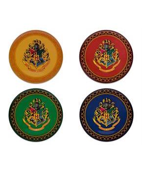 Harry Potter House Crests Melamine Dinner Plates | Set of 4