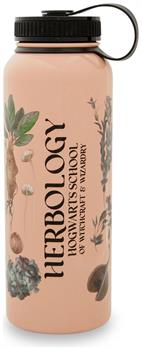 Harry Potter Herbology Floral Stainless Steel Water Bottle | Holds 42 Ounces