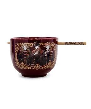 Harry Potter Anime Trio 20-Ounce Ramen Bowl and Chopstick Set