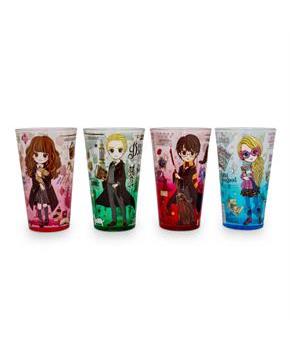 Harry Potter Magical Characters 16-Ounce Pint Glasses | Set of 4