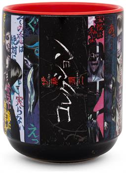 Junji Ito Panel Poster Asian Ceramic Tea Cup | Holds 9 Ounces