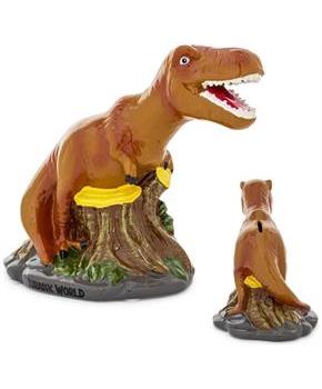 Jurassic World T-Rex 6-Inch Ceramic Sculpted Coin Bank Storage
