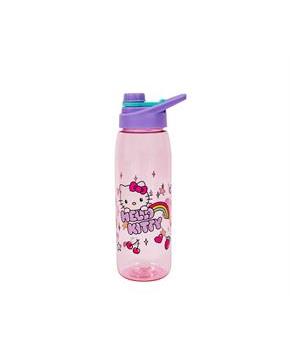 Sanrio Hello Kitty Rainbow Treats and Stars Water Bottle with Lid | 28 Ounces