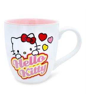 Hello Kitty Hearts 18 Ounce Ceramic Mug
