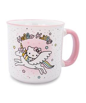 Sanrio Hello Kitty Unicorn Star Ceramic Camper Mug | Holds 20 Ounces