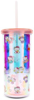 Sanrio Hello Kitty Zodiac Carnival Cup With Lid and Straw | Holds 20 Ounces