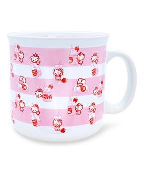 Hello Kitty Milk Bottle Toss 20oz Ceramic Camper Mug