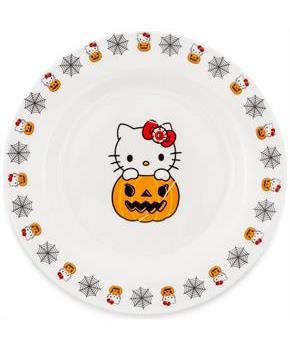 Sanrio Hello Kitty Pumpkin Boo 11-Inch Ceramic Dinner Plate