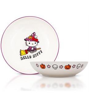 Sanrio Hello Kitty Witch 9-Inch Ceramic Coupe Dinner Bowl