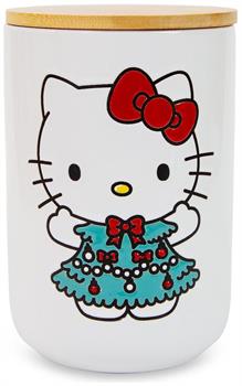 Sanrio Hello Kitty Holiday 7-Inch Ceramic Snack Jar