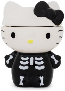 Sanrio Hello Kitty Skeleton 6-Inch Ceramic Snack Jar