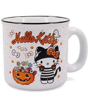 Sanrio Hello Kitty Halloween Trick-Or-Treat Ceramic Camper Mug | Holds 20 Ounces