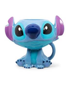 Lilo & Stitch 15 Ounce Stitch 3D Ceramic Sculpted Mug