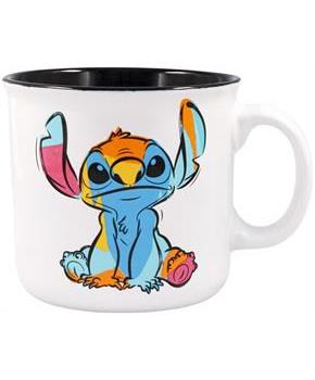 Disney Lilo & Stitch "Ohana" Ceramic Camper Mug | Holds 20 Ounces