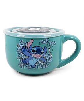 Disney Lilo & Stitch Stay Weird 24oz Ceramic Soup Mug w/ Lid
