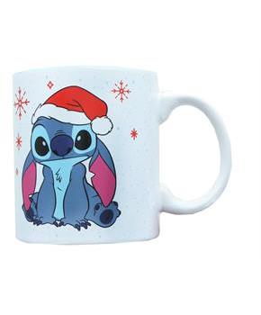 Disney Lilo & Stitch Santa Hat Stitch 20 Ounce Ceramic Mug