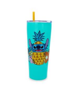 Disney Lilo & Stitch Ohana 22oz Stainless Steel Tumbler w/ Straw