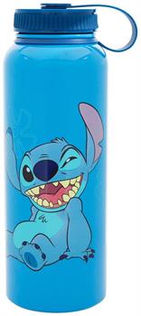 Disney Lilo & Stitch "Ohana Means Family" 42-Ounce Stainless Steel Water Bottle