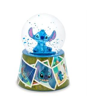 Disney Lilo & Stitch Vintage Photos Mini Light-Up Snow Globe | 3 Inches Tall
