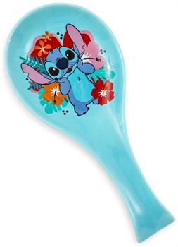 Disney Lilo & Stitch Hibiscus Flowers Ceramic Spoon Rest Holder