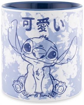 Disney Lilo & Stitch Experiment 626 Asian Ceramic Tea Cup | Holds 12 Ounces