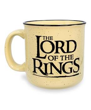 Lord of the Rings Gondor Elven Text 20oz Ceramic Camper Mug