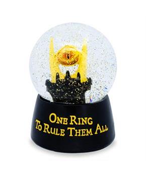 The Lord Of The Rings Eye of Sauron Light-Up Snow Globe | 6 Inches Tall