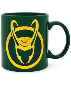 Marvel Studios Loki Foil Embossed Ceramic Mug | Holds 20 Ounces