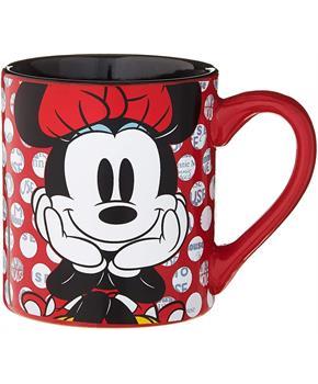 Disney Minnie Mouse Rock the Dots 14oz Ceramic Coffee Mug