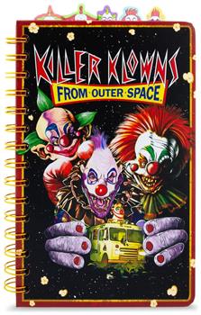 Killer Klowns From Outer Space 5-Tab Spiral Notebook With 75 Sheets