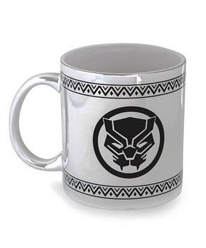 Marvel Black Panther Tribal Borders Electroplated Ceramic Mug | Holds 20 Ounces