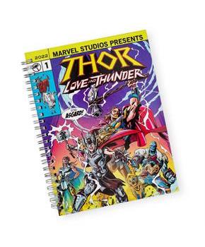Marvel Studios Thor: Love and Thunder 80-Page Hardcover Spiral Journal