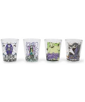 The Nightmare Before Christmas Characters 1.5-Ounce Mini Glasses | Set Of 4