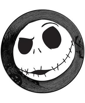 Nightmare Before Christmas Jack Skellington Face 3D Wall Wobbler