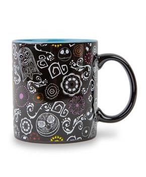 Disney The Nightmare Before Christmas Sugar Skulls Ceramic Mug | Holds 20 Ounces