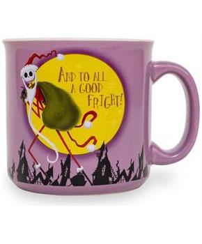 Disney The Nightmare Before Christmas Santa Jack Ceramic Camper Mug | 20 Ounces