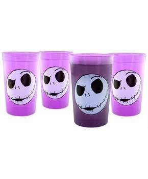 Disney The Nightmare Before Christmas Jack Color-Changing Cups | Set of 4