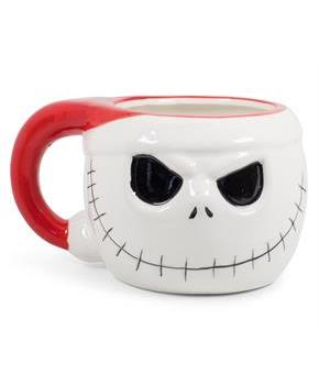 The Nightmare Before Christmas Santa Jack Skellington 3D Coffee Mug | 20 Ounces
