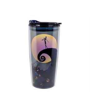 Nightmare Before Christmas Jack Spiral Hill 20oz Double Wall Travel Tumbler